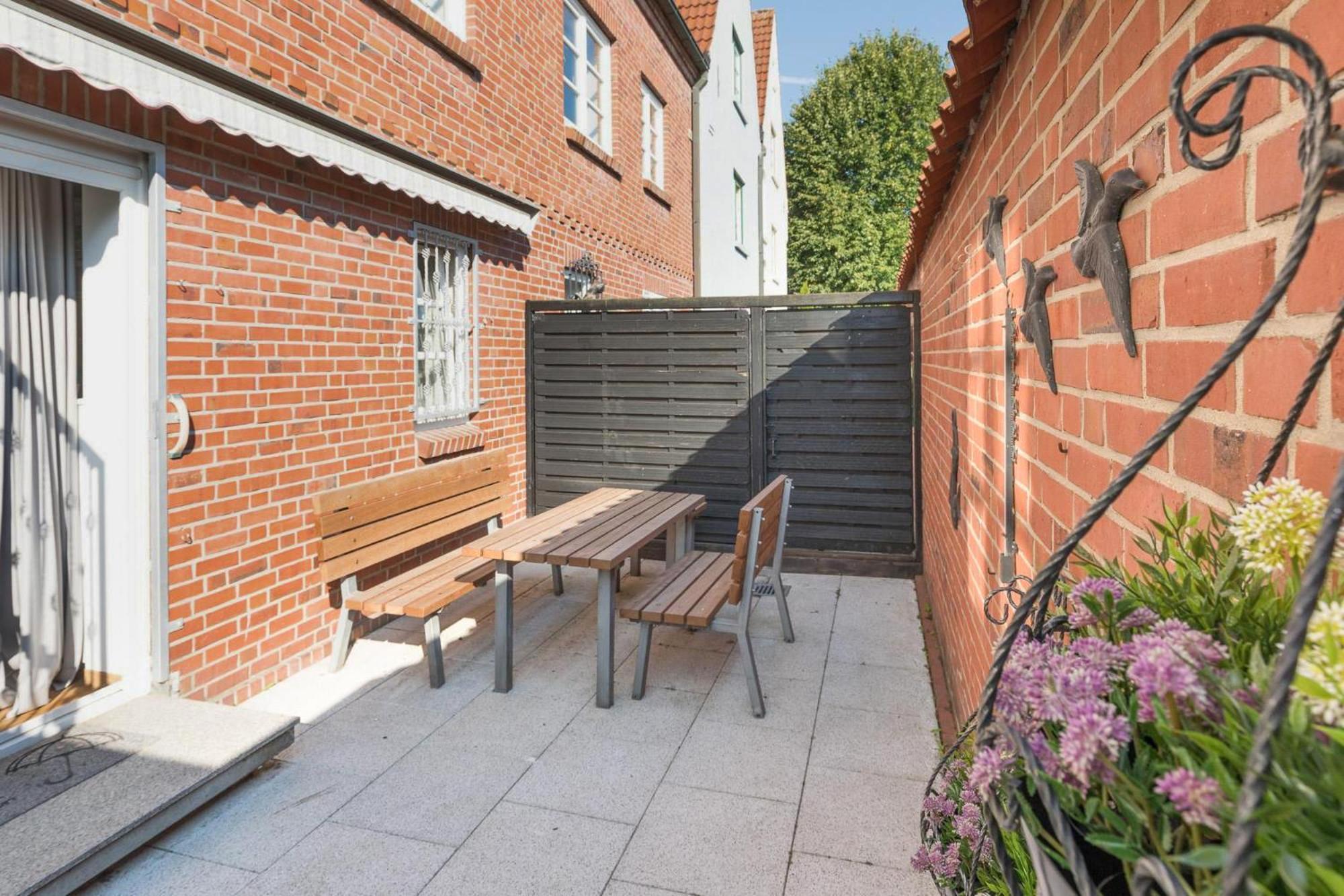 Ferienwohnung Lutte Stuuv Husum  Exterior foto